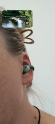 Бездротові Bluetooth навушники Remax W15 Crystal Series CozyBuds |TWS навушники, відкритого типу, Bluetooth 5.3, 25/230mAh, до 4 годин роботи, вбудований мікрофон, швидка зарядка, сенсорне керування| Зелений