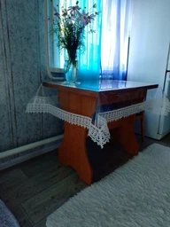 Силиконовая скатерть с Кремовым кружевом (7см) 280х180 см