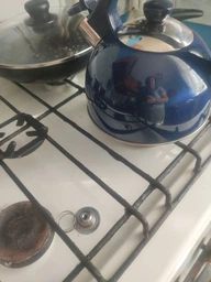 Чайник из нержавеющей стали Kadax Vasto со свистком Антрацитовый 1.7 л (5903699469293)