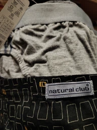 Труси підліткові для хлопчика бавовна Natural Club Спорт Чорний 158