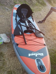 Доска SUP надувная Rebel Active RBA 4507 Голубая (5901890111300) фото от покупателей 4