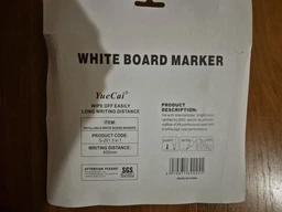 Комплект маркерів для білої дошки Whiteboard Marker, 12шт + губка фото від покупців 1