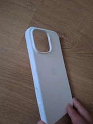 Чохол Silicone Case Full for iPhone 16 Pro Max White фото від покупців 3