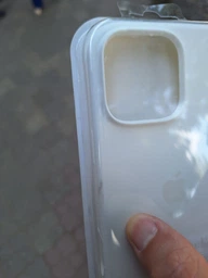 Чохол Silicone Case Full for iPhone 16 Pro Max White фото від покупців 1