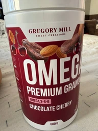 Омега-Гранола Шоколад и Вишня Gregory Mill Omega Chocolate Cherry Premium Granola, 600 г GM-01-18
