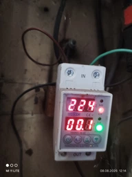 Реле напряжения TOMZN TOVPD1-60-EC 63A 220V, защита от перенапряжения и пониженного напряжения, DIN-рейка, дисплей фото от покупателей 1