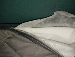 Тонкий матрац-топер Smart Mattresses Grey полуторний 140x190 см фото від покупців 1