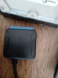 Перехідник адаптер SATA - USB 2.0 до SSD-HDD Диску 3.5'' и 2.5'' з Блоком живлення