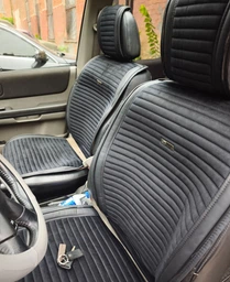 Накидки чехлы на сиденье для NISSAN X-TRAIL 2001-2007 (T30) AUAU Polosso черные
