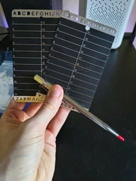 Металеві пластини Btcwallet Plate для зберігання сід-фрази 2 штуки + гравірувальна ручка 73 x 117мм