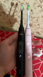 Насадки для зубної щітки Philips HX614 Pro Results (4 шт) змінні головки сумісні з DiamondClean ProtectiveClean, DailyClean, ExpertClean, Prestige, універсальні змінні насадки на щітку, білі фото від покупців 5