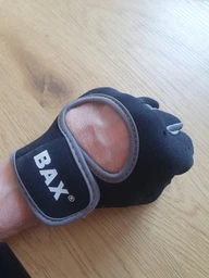 Рукавички для фітнесу BAX Розмір M Black 100021