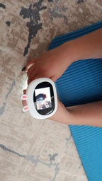 Дитячий цифровий мікроскоп 1000x з екраном 2", записом відео 1080P, підсвіткою, USB, 12 слайдами, подарунок дівчинці акумулятор 600mAh, білий, YueWe 2100106