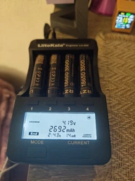 Високоємний акумулятор RZTK LiitoKala 35A 18650 3500mAh 10A Li-Ion 2 шт фото від покупців 3