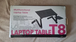Столик подставка для ноутбука складной Laptop Table Multifunctional Laptop Table T8 регулируемый стол трансформер с охлаждением фото от покупателей 2