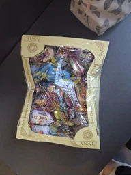 Конфеты ассорти с орехами и сухофруктами в шоколадной глазури 1 кг в коробке Асал (Asal-MIX-1000) фото от покупателей 2