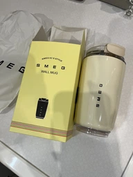 Термочашка SMEG 240 мл (молочний)