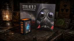 Бокс для колекційних карток зі шторкою у стилі STALKER 2 Чорний (BOX-STK-SLIDE-03)