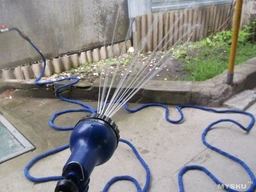 Поливочный садовый шланг XHOSE 30 м растягивающийся шланг с насадками для полива. фото от покупателей 1