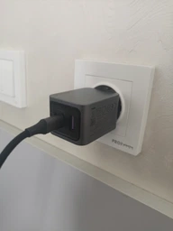 Мережевий зарядний пристрій Ugreen X755 Nexode Pro 2xUSB-C + USB 65W GaN Charger with USB-C Cable Gray (UGR-25871)