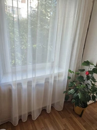Готовый тюль MANA Антикоготь 400*245 см. Цвет розовый (k005).