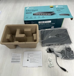 Комутатор TP-LINK TL-SG108E 8*1Гбіт/с / до 32 VLAN одночасно фото від покупців 4