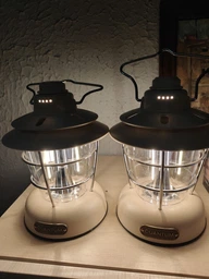 Ліхтар кемпінговий Quantum QM-WF241 Retro WH 6W LED Filament Type-C Power Bank (0746020706569)