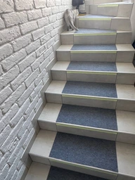 Самоклеюча ковролінова плитка в рулоні Sticker Wall 600х3000мм Сіра