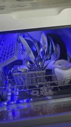 Посудомийна машина компактна iHunt Bro Dishwasher Xpert, 6 програм, 5 л резервуар, 950 Вт, сушка, біло/чорна фото від покупців 1