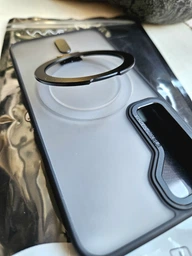 Чохол противоуданий з підтримкою MagSafe WAVE Premium Attraction Case для Samsung Galaxy S23 Green фото від покупців 3