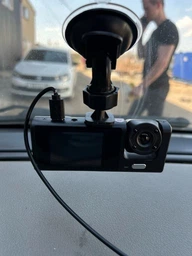 Відеореєстратор автомобільний камера для авто датчик руху автозапис автономне живлення стабілізатор зображення камера заднього виду відеореєстратори G сенсор фото від покупців 2