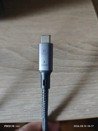 Дата кабель USB-C to USB-C 1.0m USB4 40Gbps 240W 8K60Hz black Armorstandart (ARM81921) фото від покупців 1