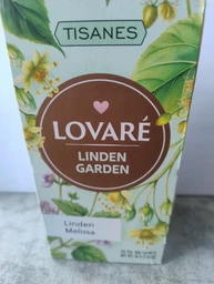 Смесь травяного и фруктового чая Lovare Linden Garden Липовый сад 24 пак