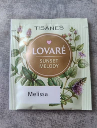 Комплект трав'яного чая Lovare Sunset Melody из листьев мелиссы 24 пакетика по 1.3 г х 2 шт (2000989193852)