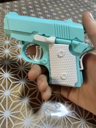 Игрушечный пистолет «Carrot Gun» Голубой фото от покупателей 2