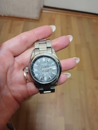 Чоловічий механічний наручний годинник Benyar Automatic 10 BAR кластика 1035