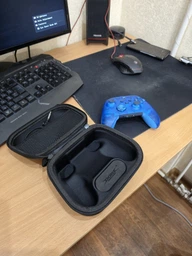 Защитный кейс-чехол DOBE для геймпада Microsoft Wireless Controller консоли Xbox Series X|S / Xbox One, контроллера DualSense Sony PlayStation 5 (PS5/PS5 Digital Edition) / DualShock PS4, жесткий футляр для переноски джойстика