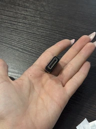 Переходник - конвертер DisplayPort to HDMI 4K 1080P адаптер для передачи видеосигнала на ПК / ноутбук / проектор HDTV, 7х2.3х1.9 см, черный (102435761) фото от покупателей 1