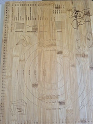 Дошка роздільна бамбукова 46×36×1,5 см Eurogold 026