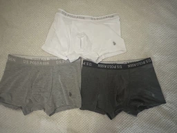 Набор трусов-боксеров мужских 3шт. U.S. Polo Assn. 80511GRW XL разных цветов (8684841309656) фото от покупателей 1