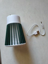Портативная аккумуляторная ловушка от комаров и насекомых 14х8,5 см, LED, USB , в черной - золотой дизайне (5647693654) фото от покупателей 1