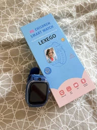 Детские смарт часы с сим картой LEXEGO 4G с GPS трекером видеозвонками камерой SOS голосовым чатом геозоной Wi-Fi LBS Nano-SIM прослушиванием, умные часы экран 1.69" для детей, аккумулятор 600 мА·ч, 2 ремешка K88SW-BL