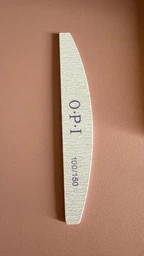 Двухсторонняя пилочка для ногтей, для маникюра OPI 100/150 фото от покупателей 1