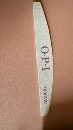Двухсторонняя пилочка для ногтей, для маникюра OPI 180/240 фото от покупателей 1