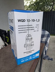 Насос канализационный WQD 12-10-1.3 дренажный фекальный с поплавком для выгребных ям септиков фото от покупателей 2