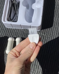 Пемза пилка для ніг та п'яток роликова аккумуляторна Callus Remover 3W електрична для шліфування електропемза для педикюру USB рожева фото від покупців 4