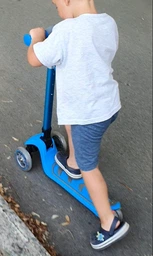 Самокат трехколесный Best Scooter (38603) со светящимися колесами фото от покупателей 1