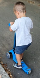 Самокат трехколесный Best Scooter (38603) со светящимися колесами