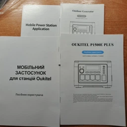 Зарядна станція Oukitel P1500E Plus / 1800 Вт / 1536 Вт⋅год / LiFePO4 фото від покупців 7