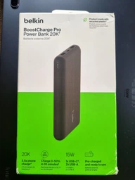 УМБ Belkin BoostCharge Power Bank 10000 mAh 15 W Grey (745883881161)